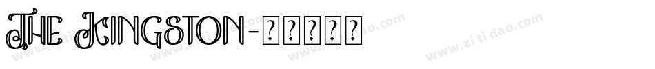The Kingston字体转换